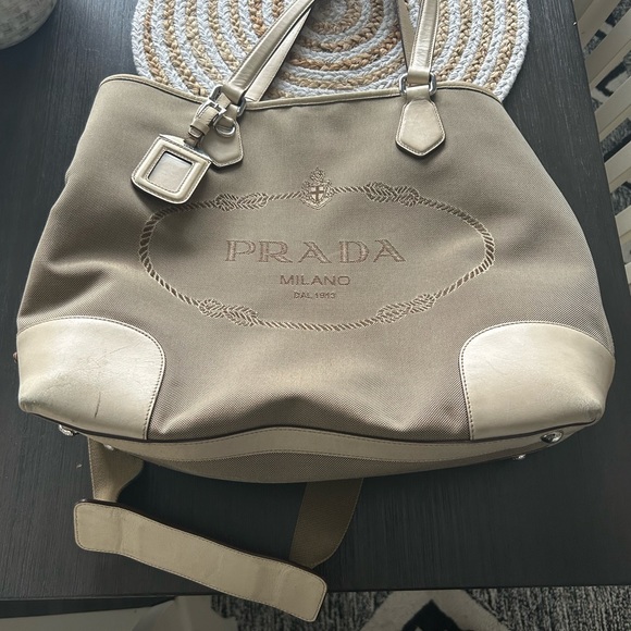 Prada Handbag Tan crossbody. - Picture 4 of 4